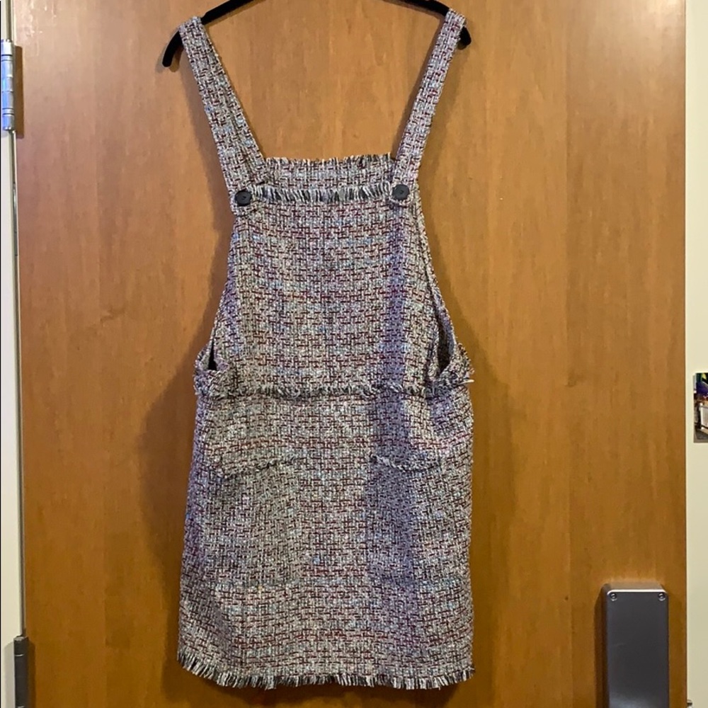 Multicolor overall dress